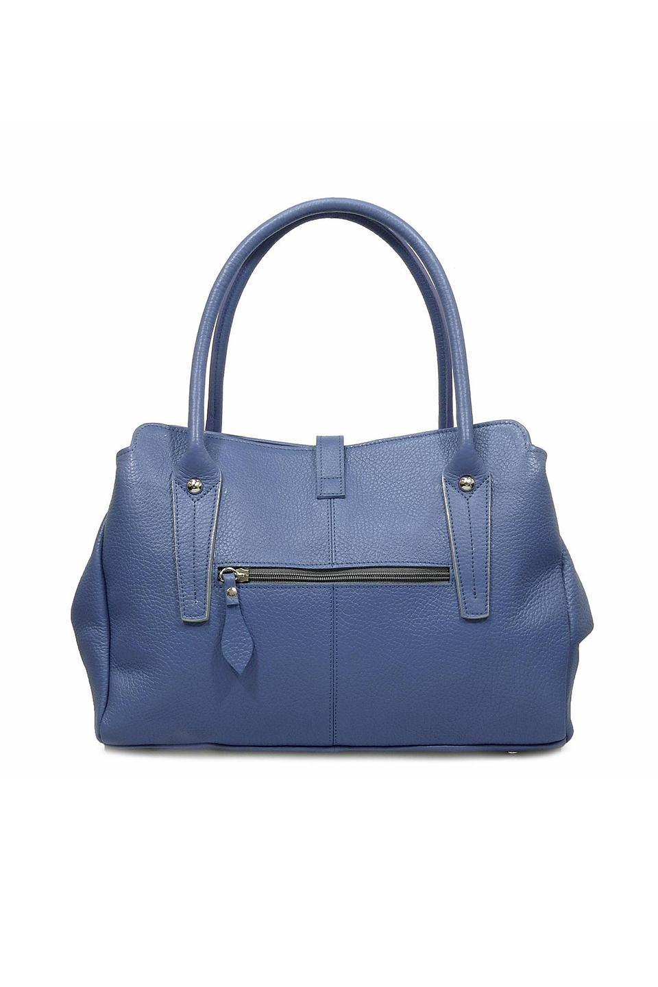 Сумка Taoko Tanishi голубая кожа