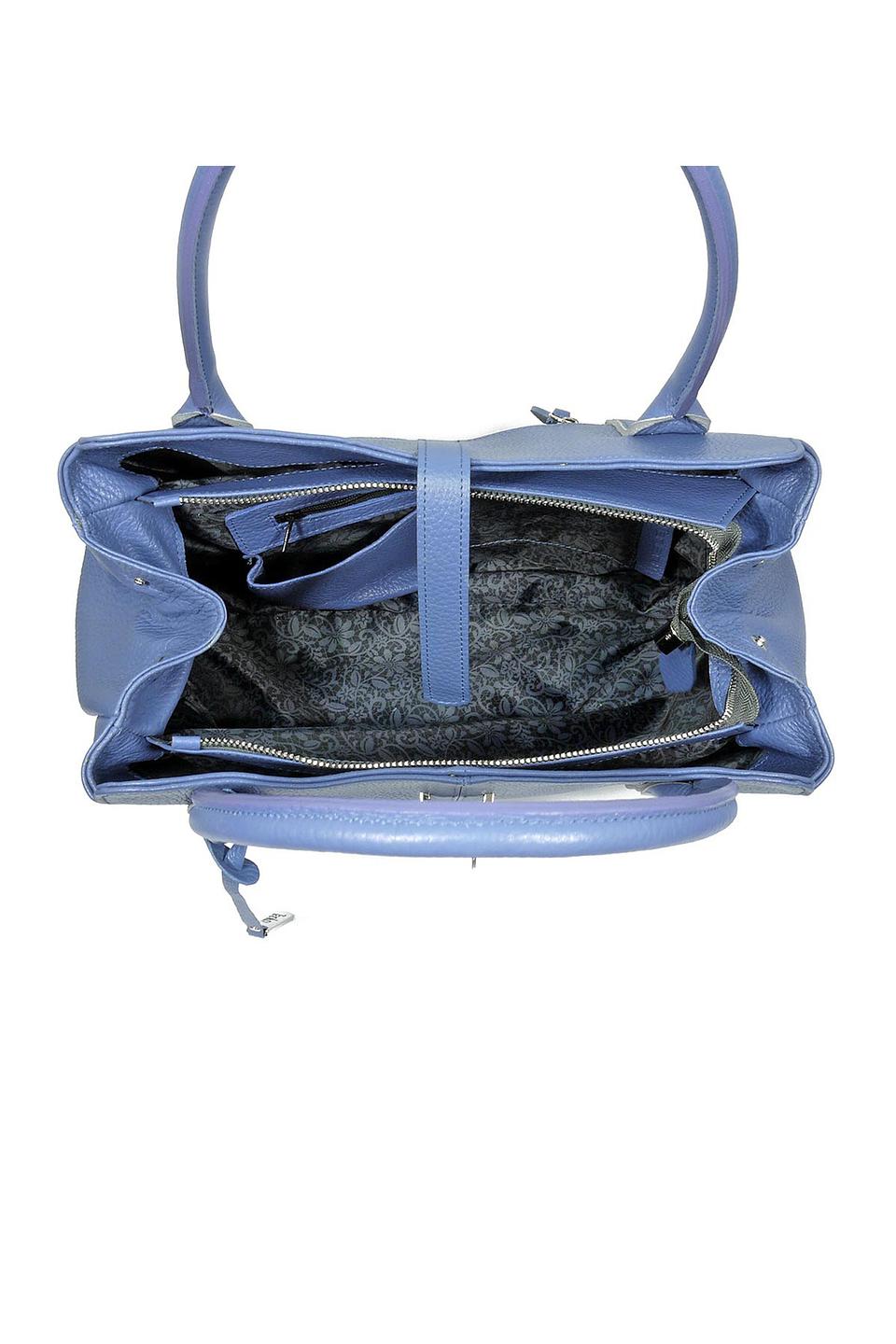 Сумка Taoko Tanishi голубая кожа