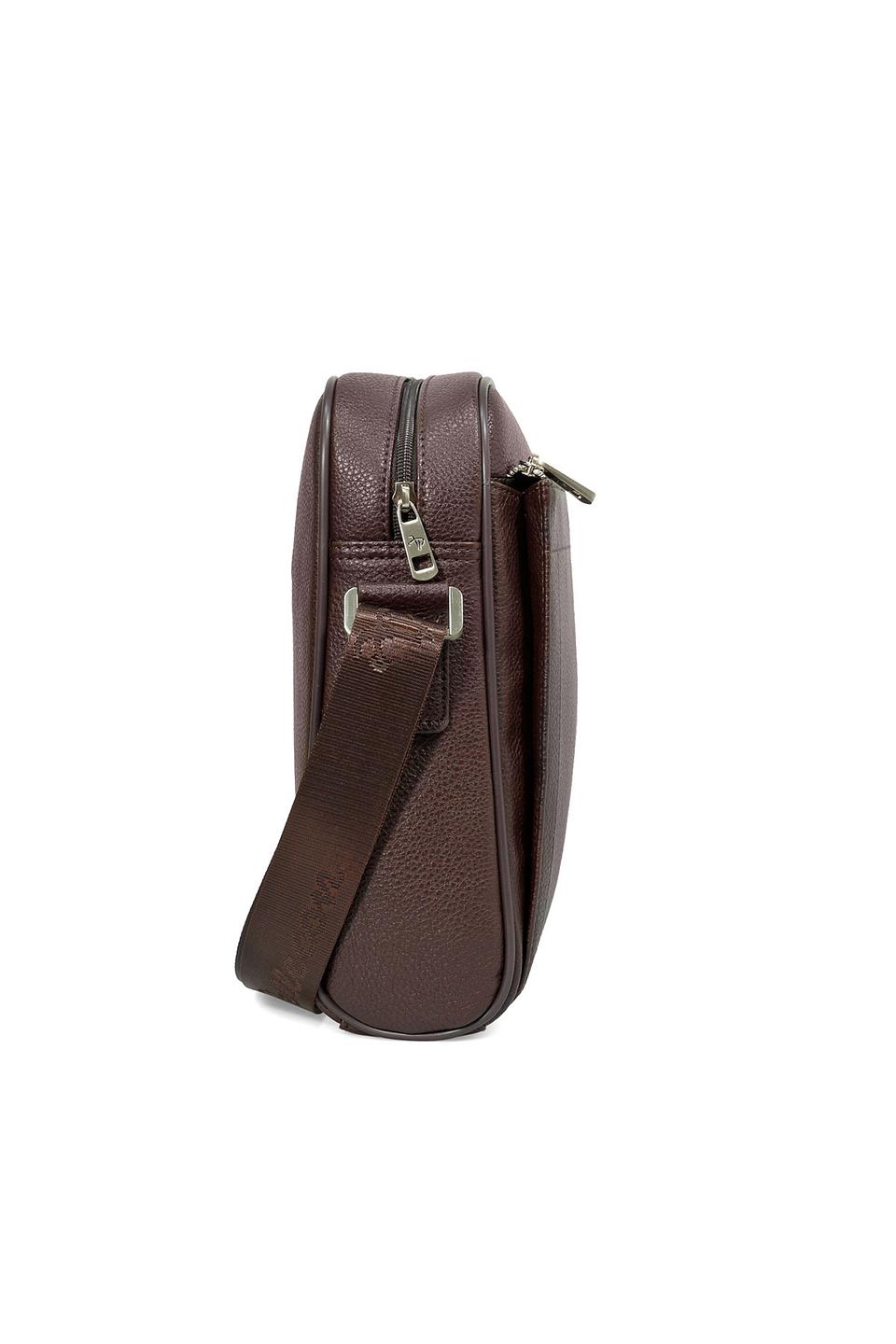 Сумка через плечо Pellecon коричневая