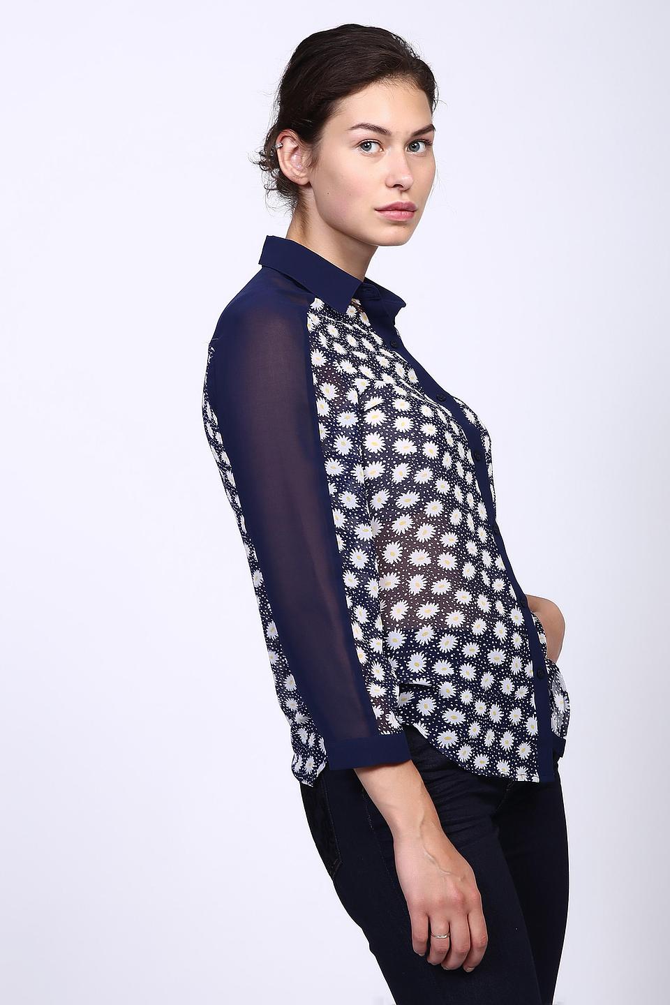 Блуза Just Valeri с ромашками