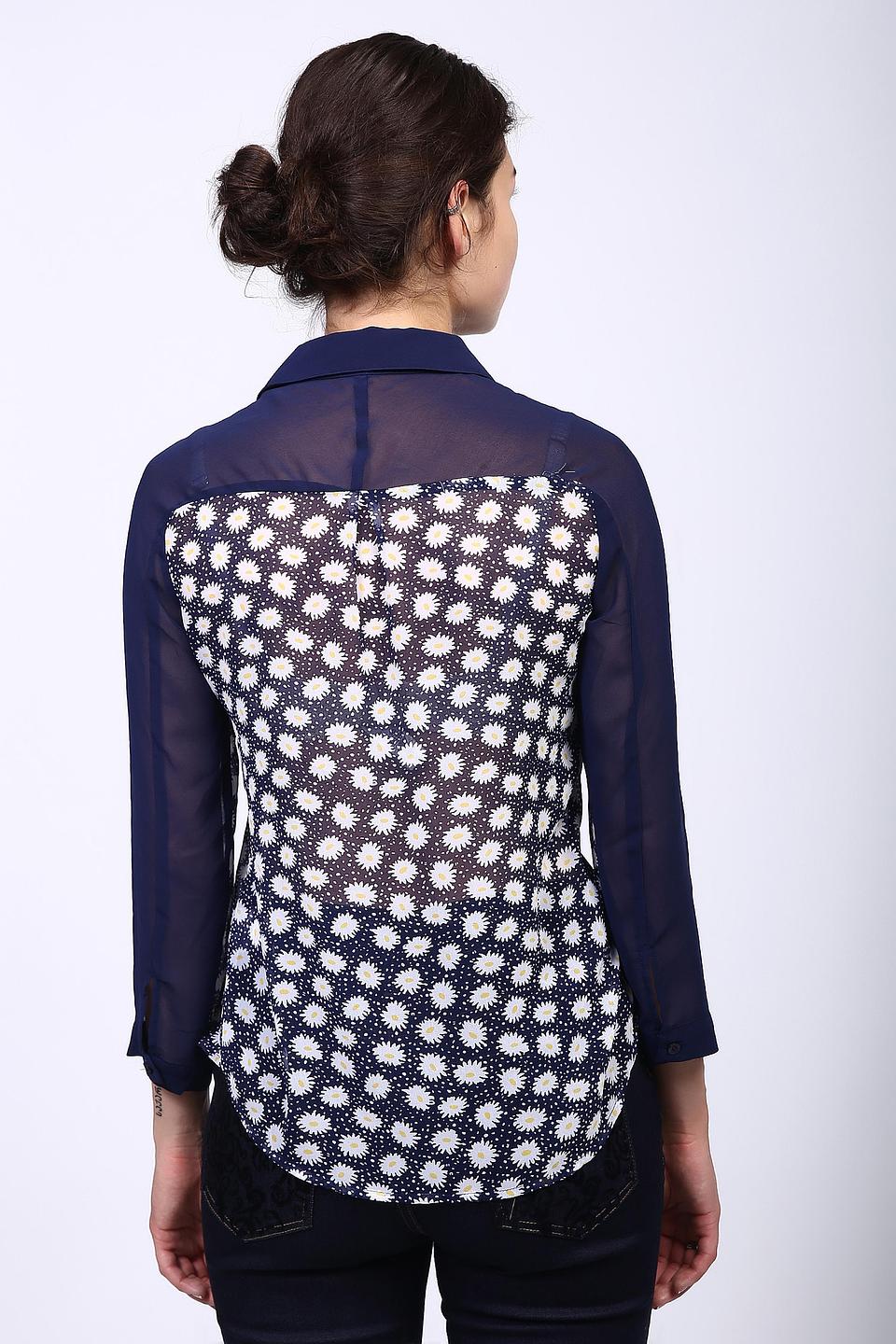 Блуза Just Valeri с ромашками