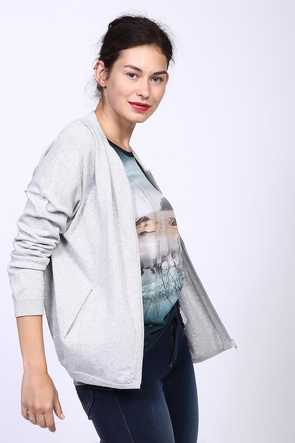 Жакет Gerry Weber серый меланж