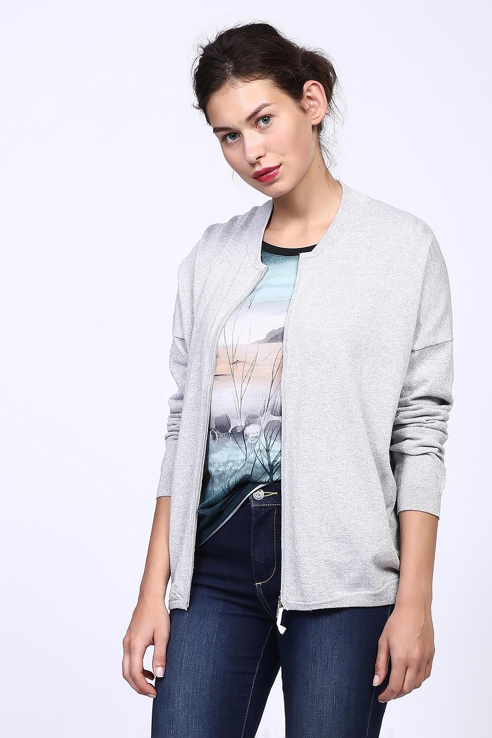 Жакет Gerry Weber серый меланж