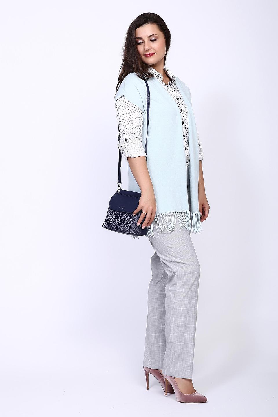 Жакет Gerry Weber светло-голубой с бахромой