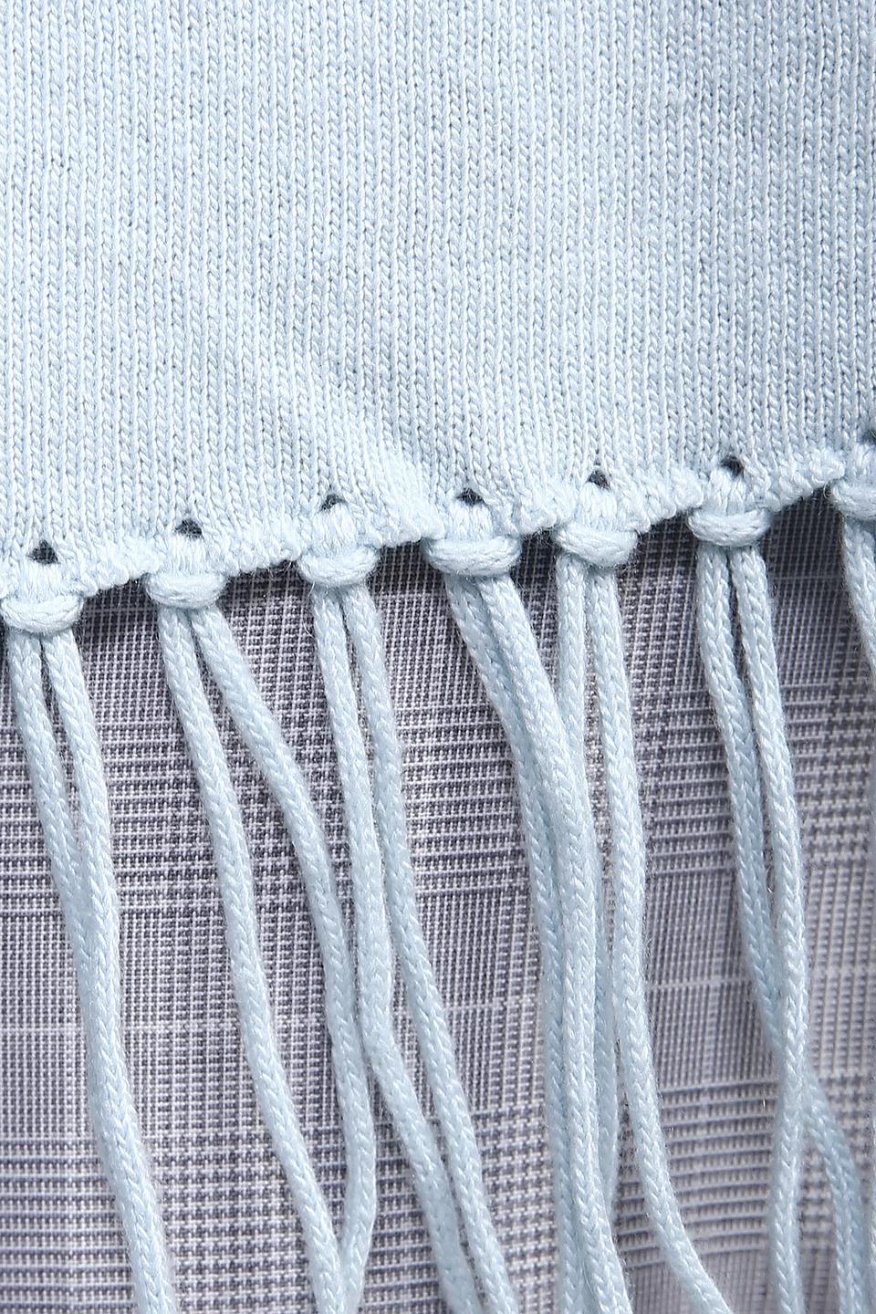 Жакет Gerry Weber светло-голубой с бахромой