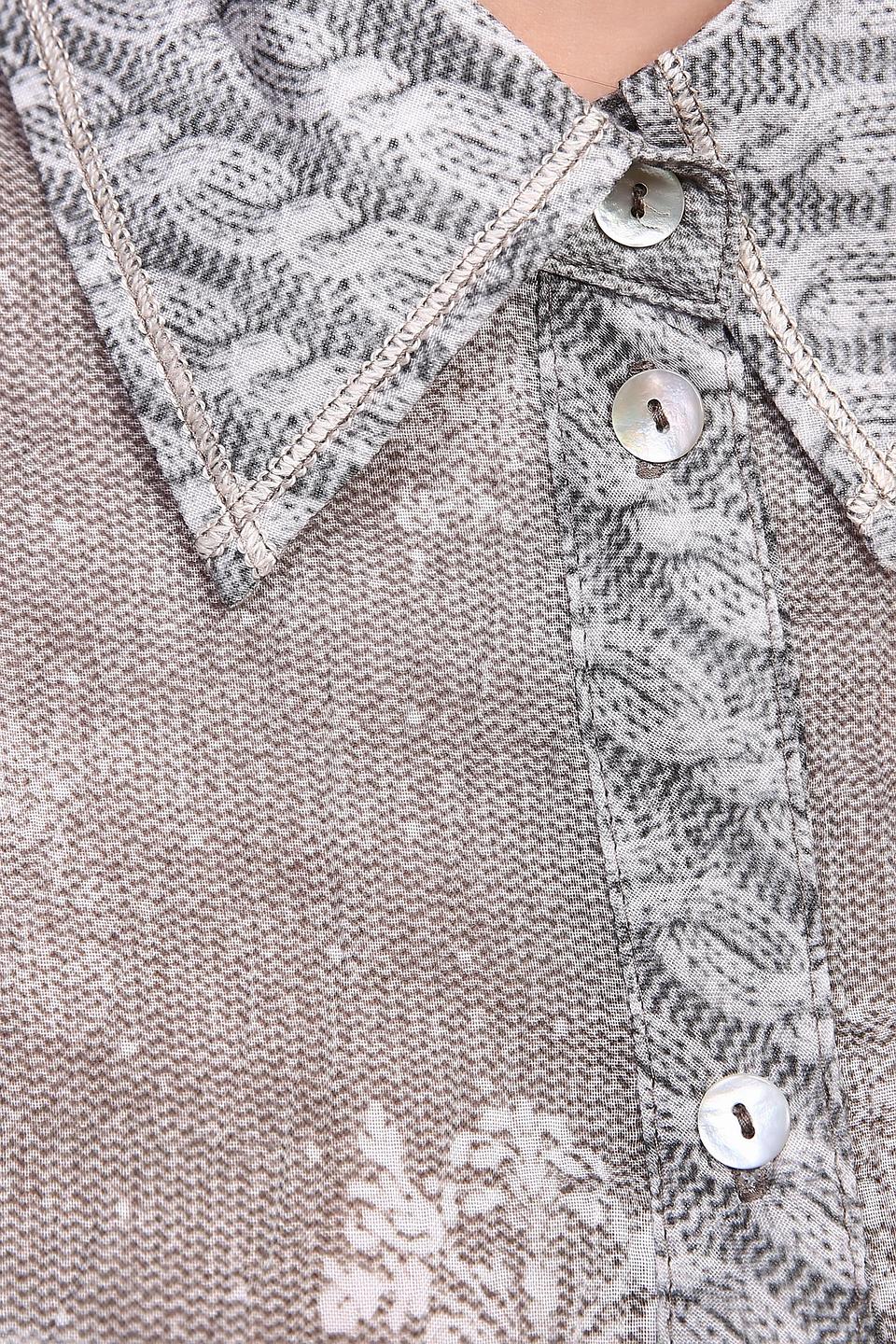 Блуза Lebek с цветочным принтом