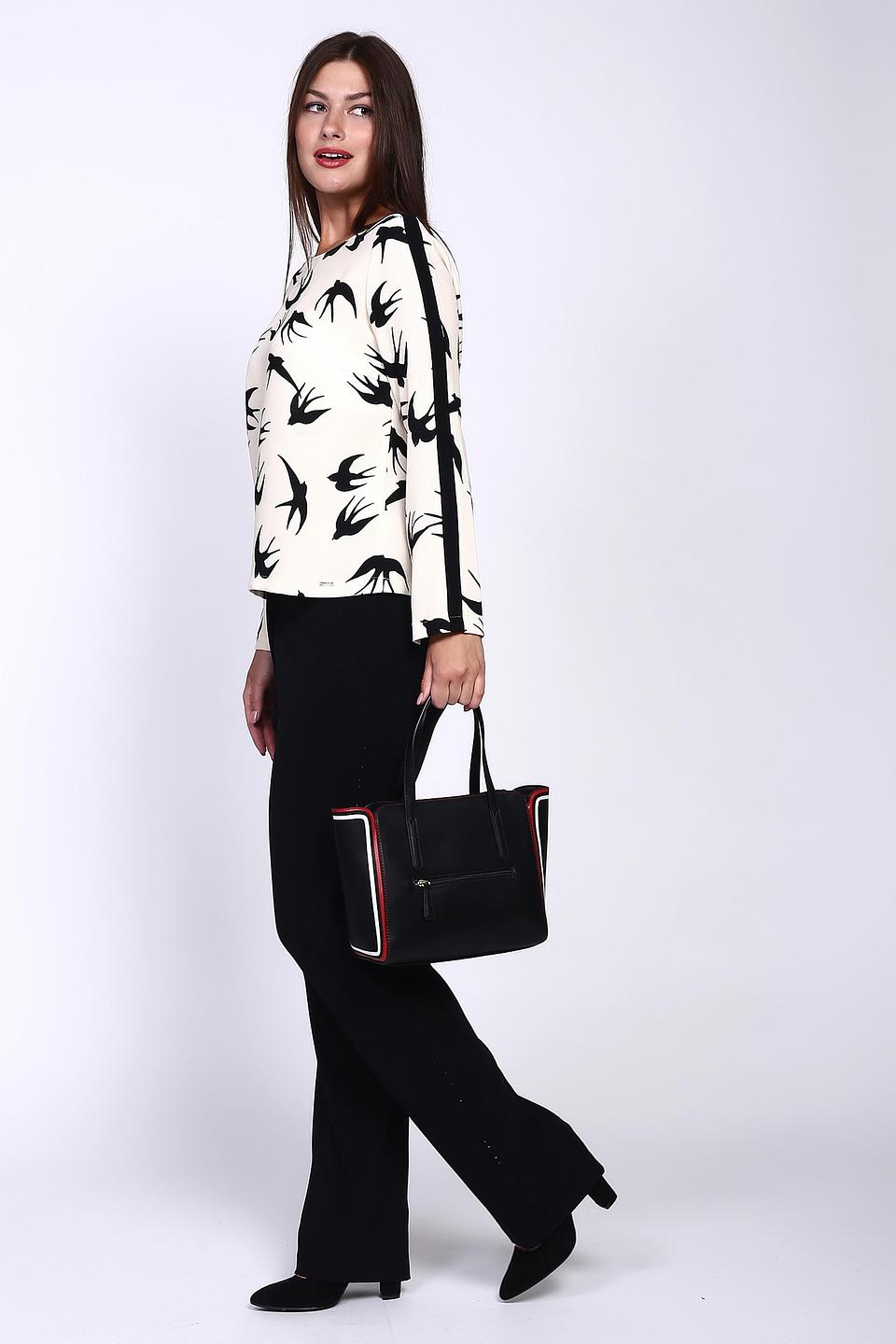 Блуза Cinque с принтом птиц