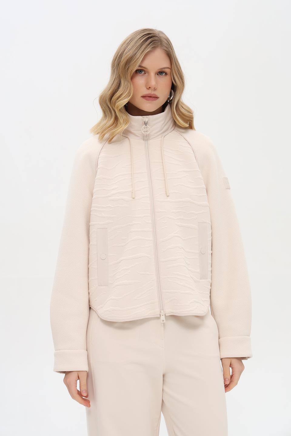 Жакет Marc Cain стеганый бежевый