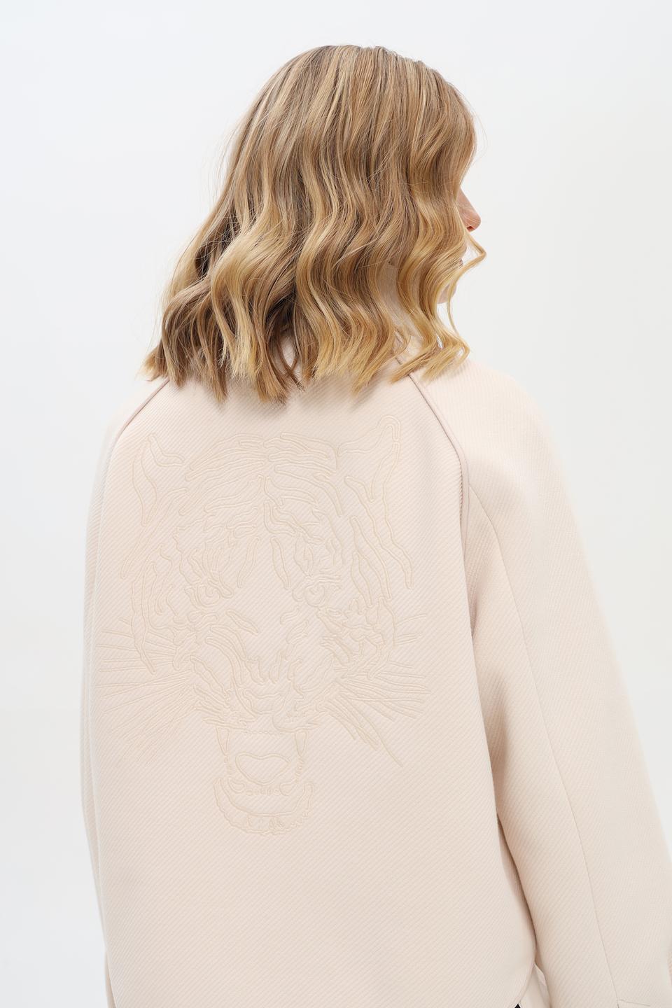 Жакет Marc Cain стеганый бежевый