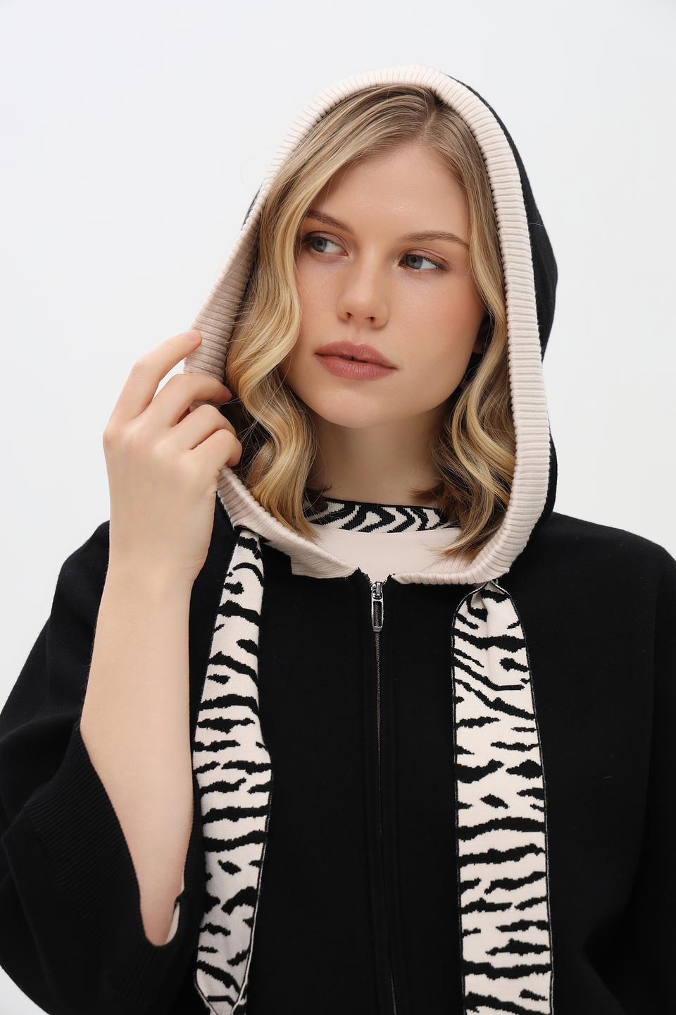 Жакет Marc Cain с зебровым принтом