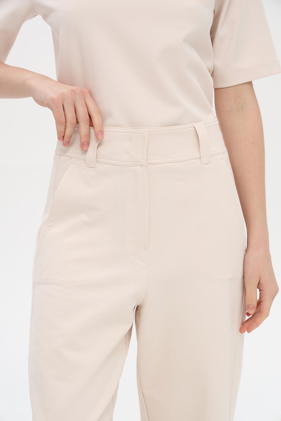 Брюки классические Marc Cain бежевые