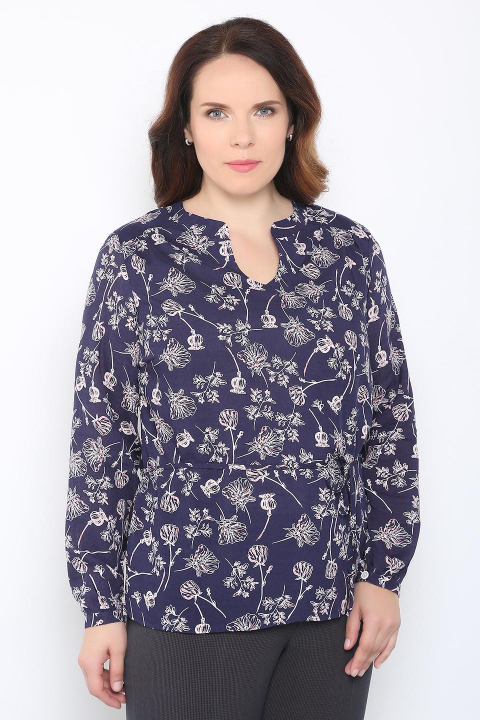 Блуза Horosha с цветочным принтом