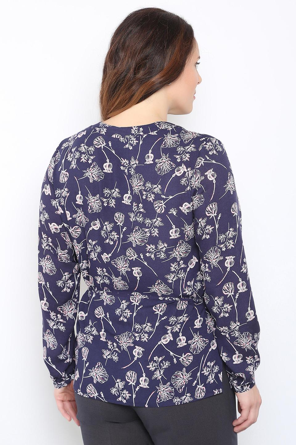 Блуза Horosha с цветочным принтом