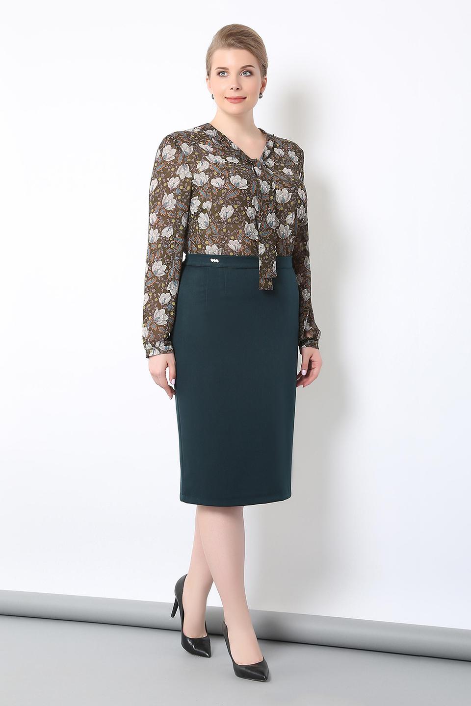 Блуза Horosha с цветочным принтом