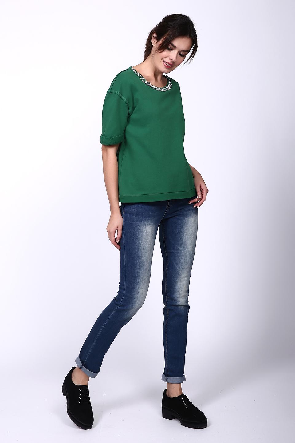 Джинсы Pezzo с потертостями