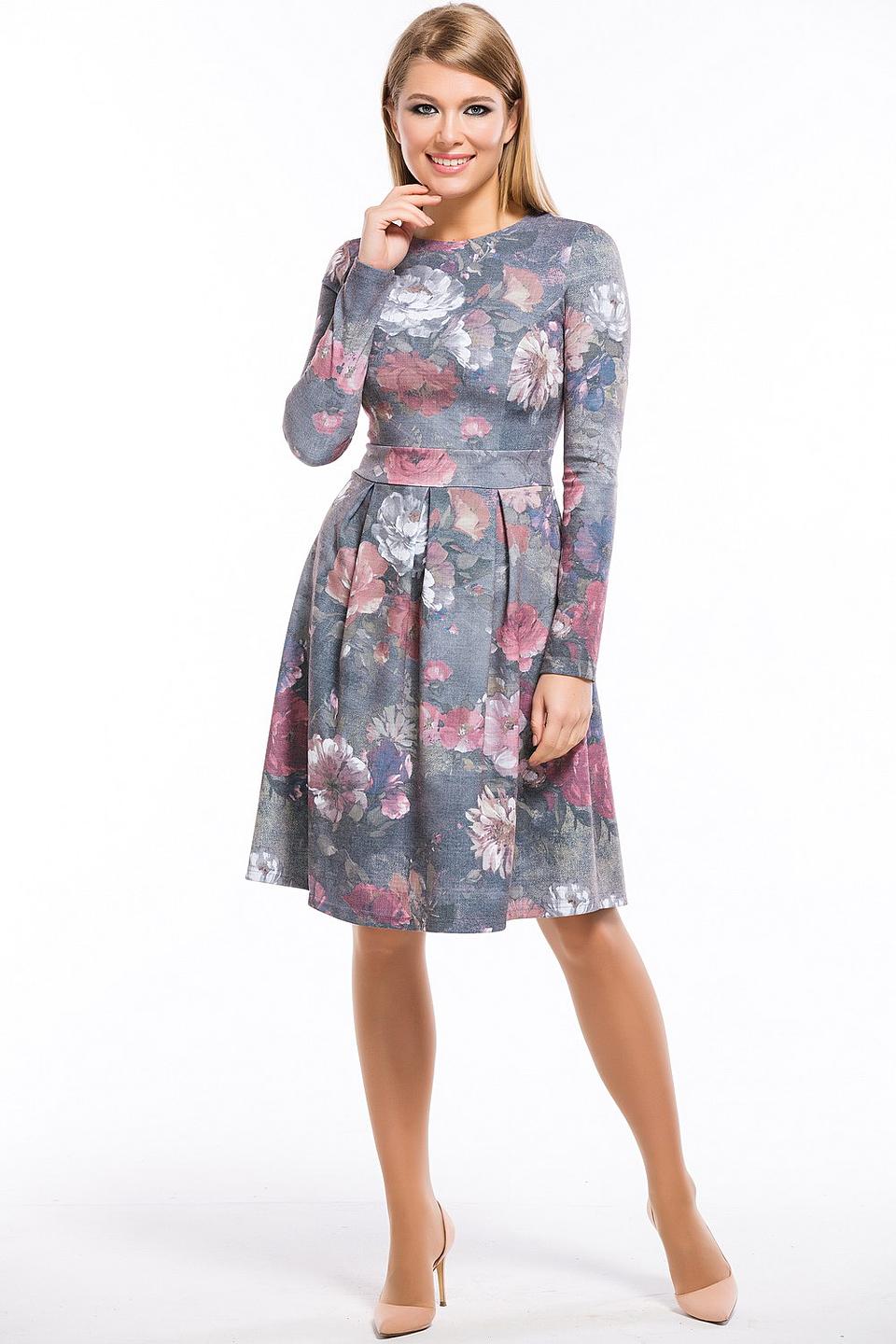 Платье Remix цветочный принт