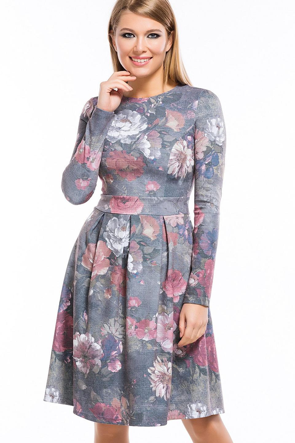 Платье Remix цветочный принт