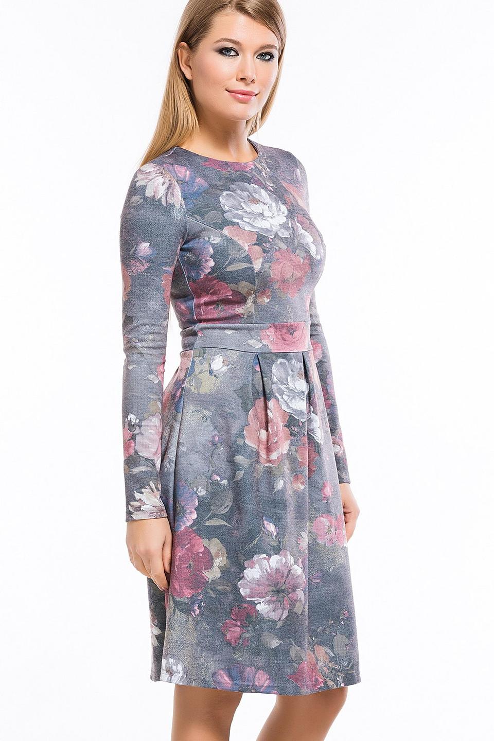 Платье Remix цветочный принт