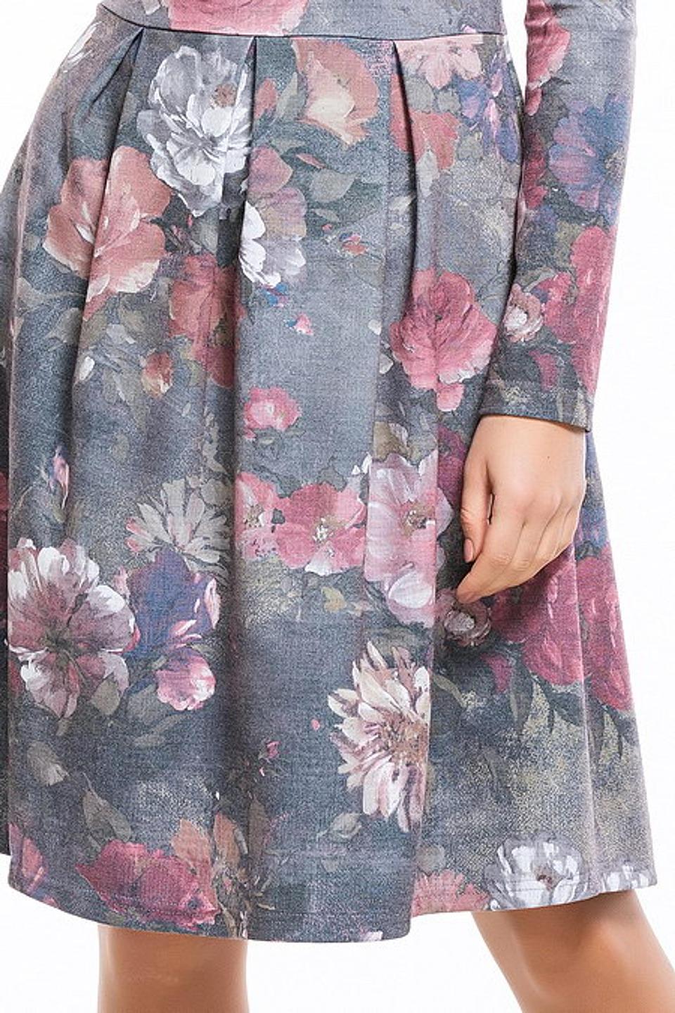 Платье Remix цветочный принт