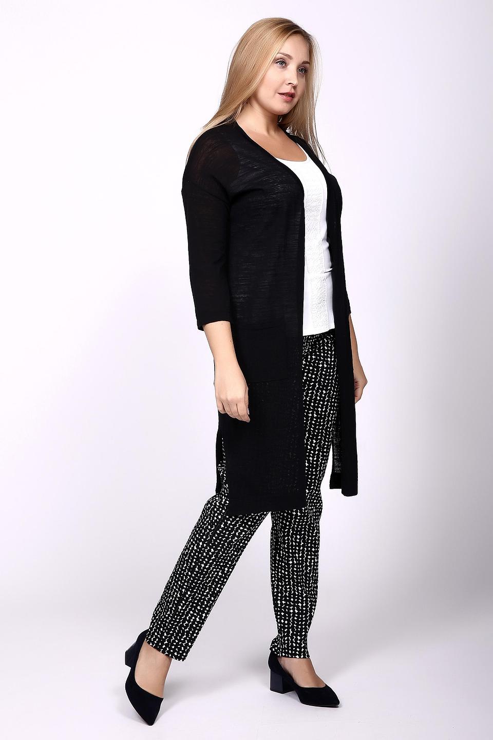 Жакет Gerry Weber черный удлиненный