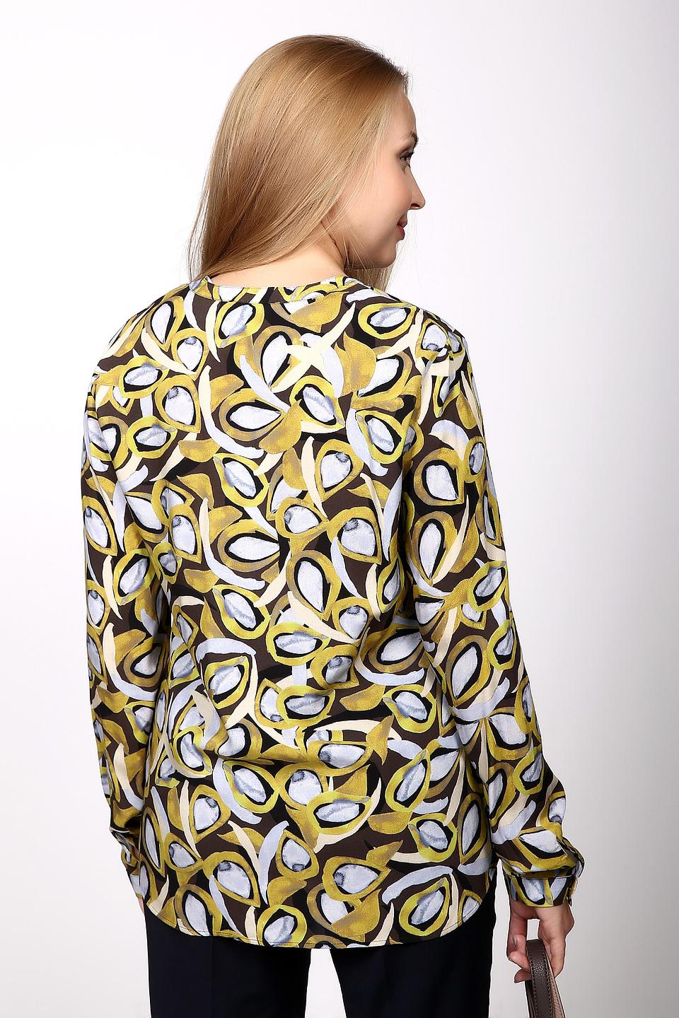 Блуза Erfo с абстрактным принтом