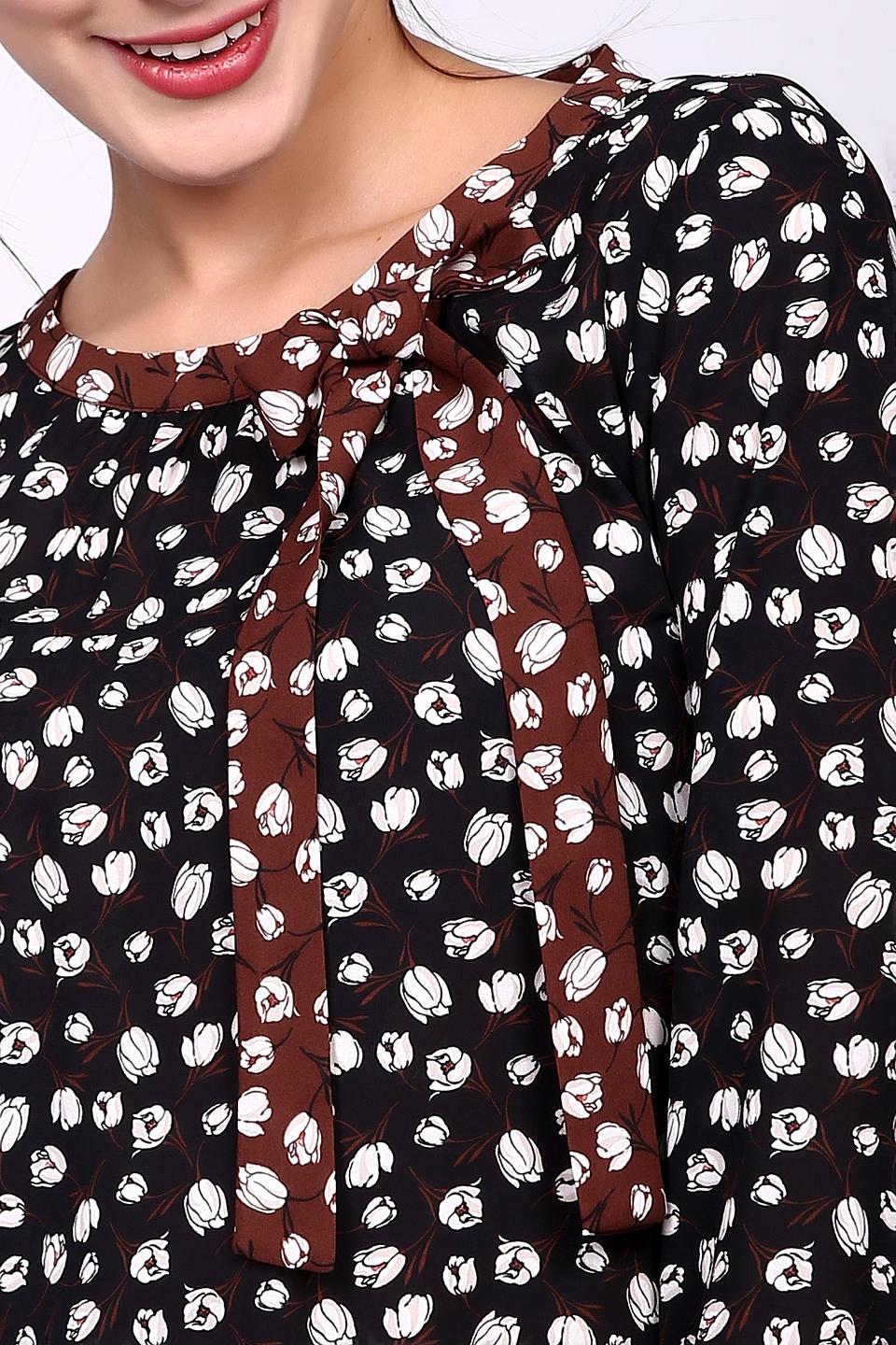 Блуза Taifun с цветочным принтом