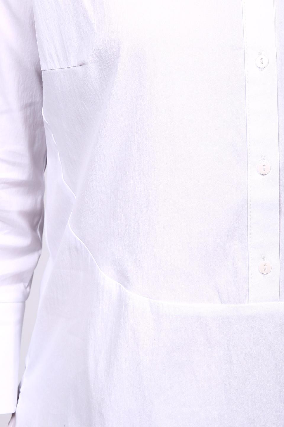 Блуза Betty and Co белая с карманом