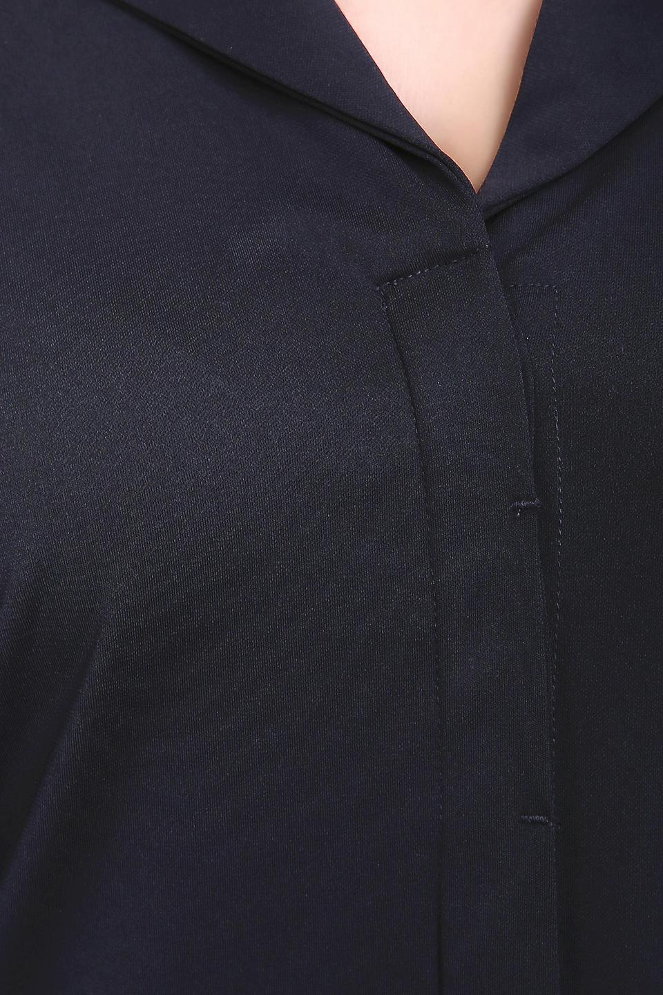 Блуза Pezzo чёрная удлиненная