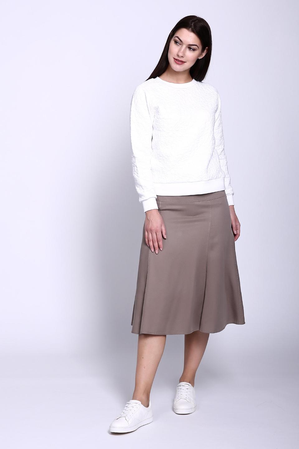 Юбка Gerry Weber клёш бежевая