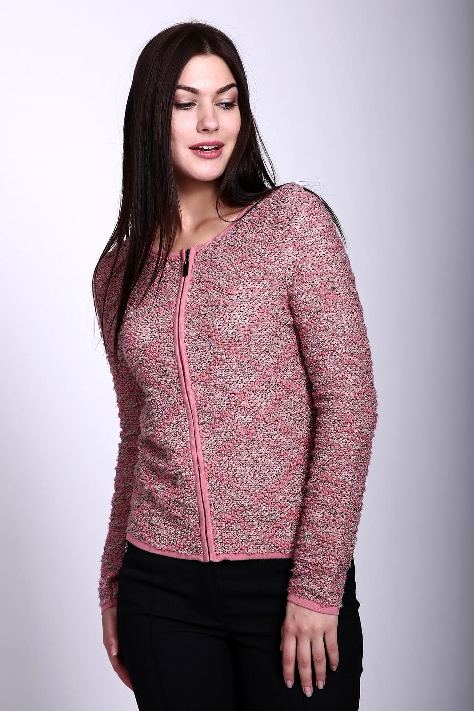 Жакет Gerry Weber с застежкой-молнией розовый