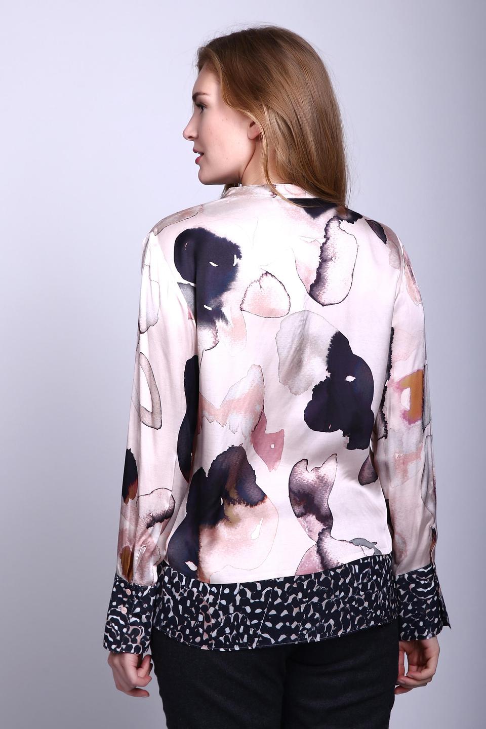 Блуза Gerry Weber с цветочным принтом и контрастной отделкой