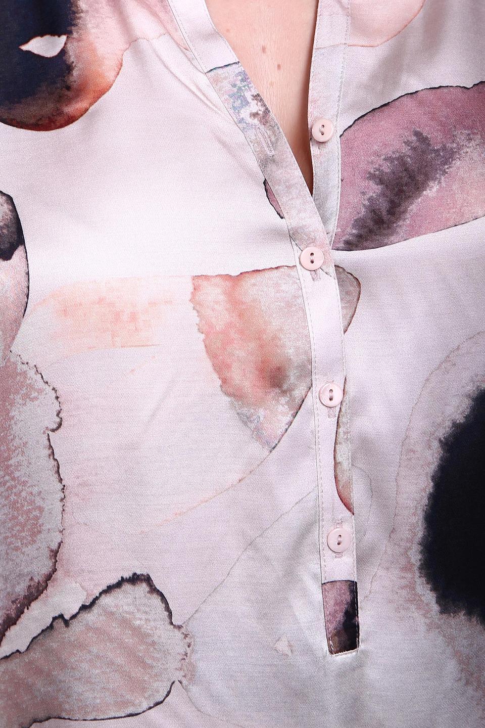 Блуза Gerry Weber с цветочным принтом и контрастной отделкой