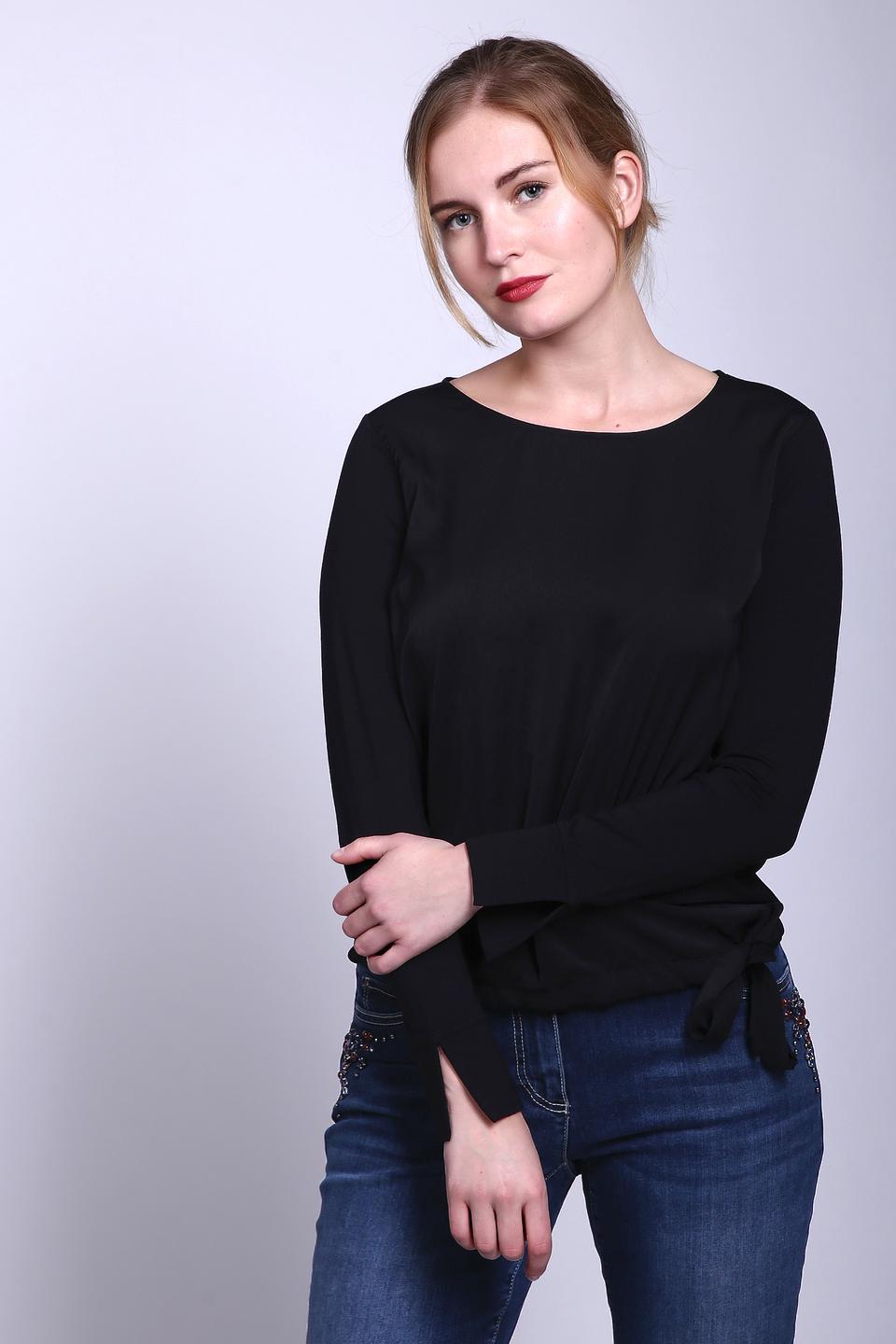 Блуза Monari черная с декором