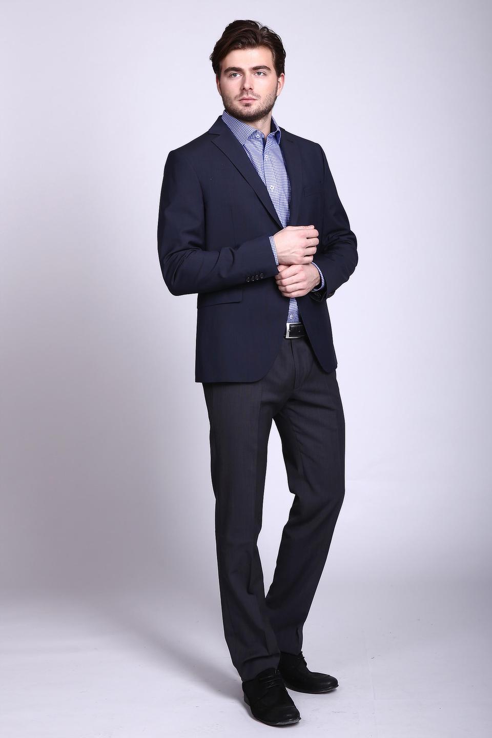 Пиджак Cinque однобортный тёмно-синий