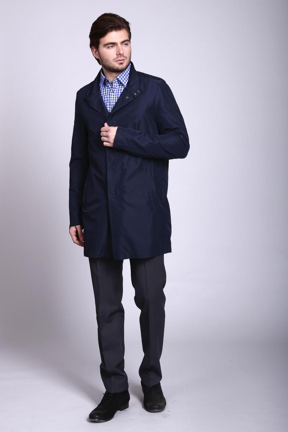 Пальто Cinque тёмно-синее