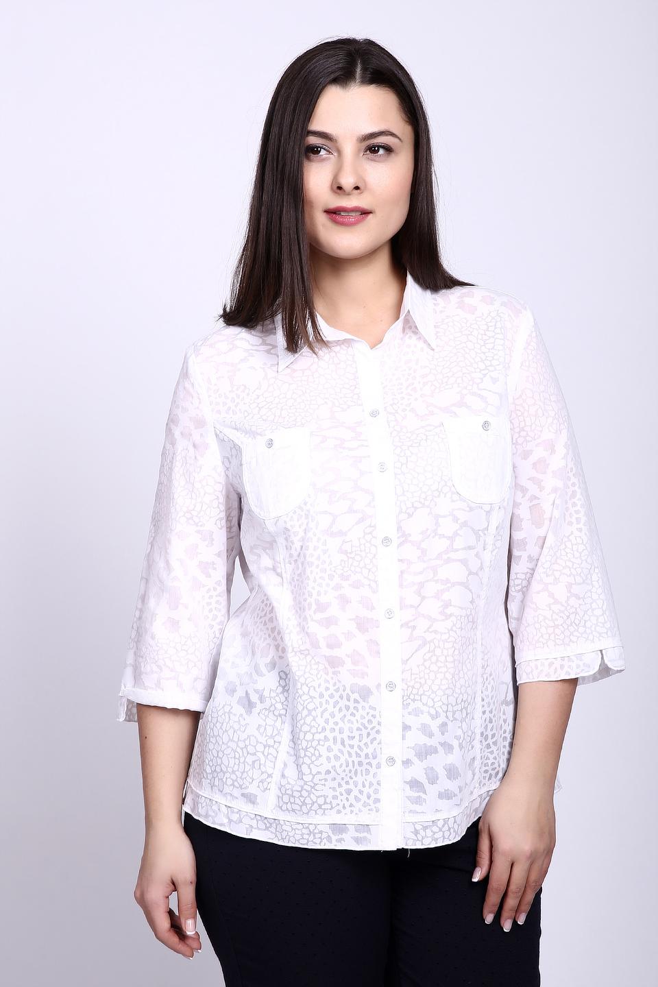 Блуза Lebek с принтом