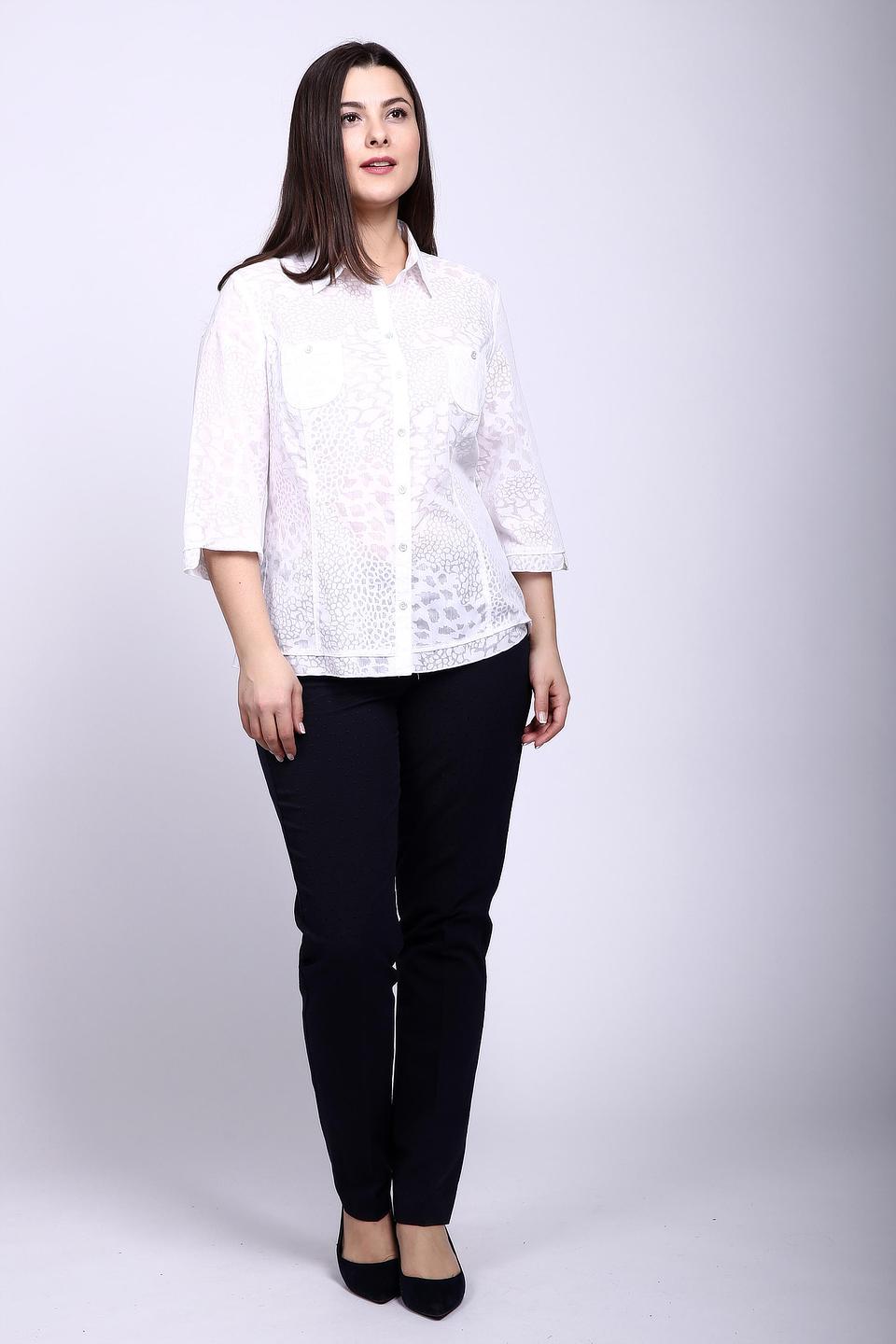 Блуза Lebek с принтом