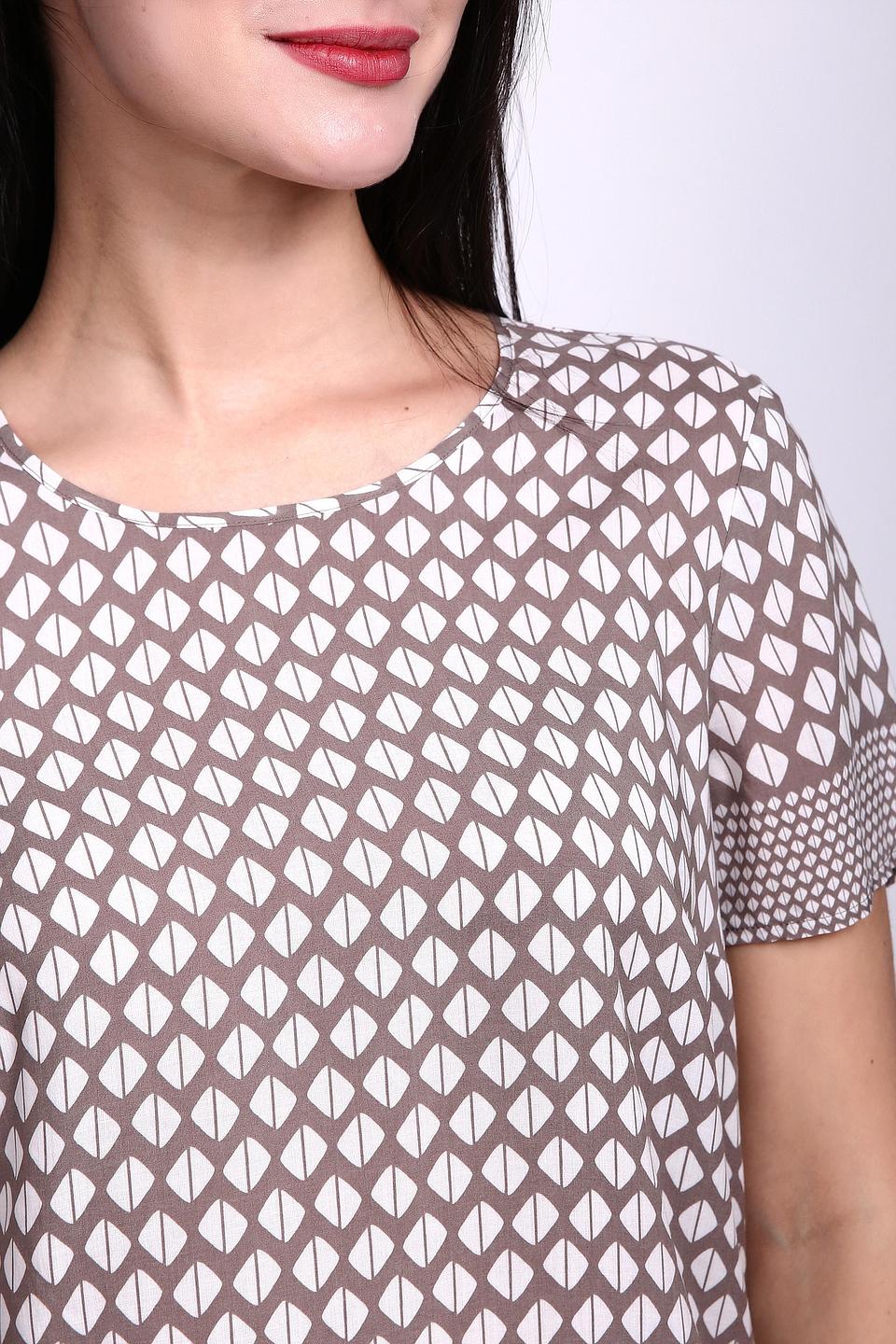 Блуза Gerry Weber с геометрическим принтом