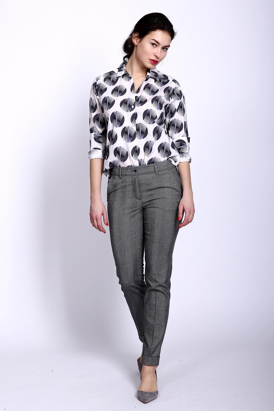 Блуза Cinque с геометрическим принтом