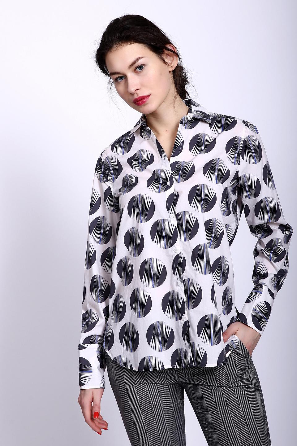 Блуза Cinque с геометрическим принтом