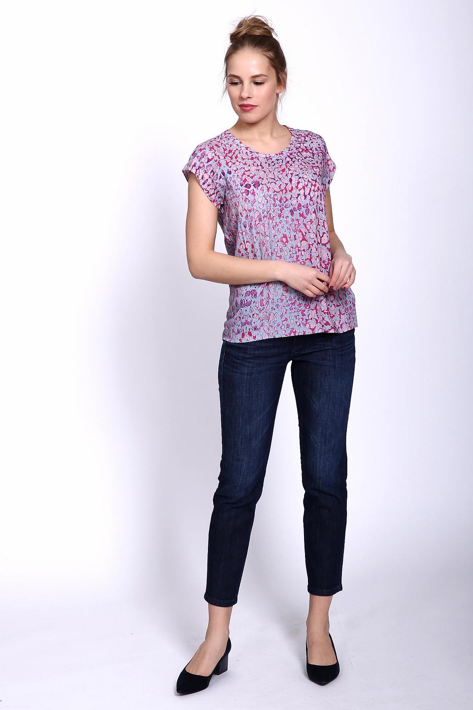 Блуза Pezzo с цветочным принтом