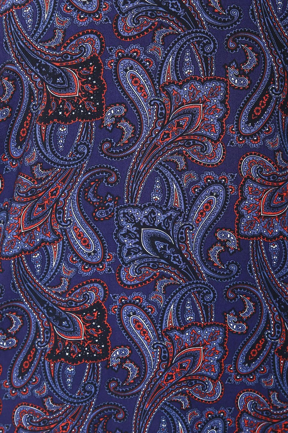 Блуза Pezzo с узором пейсли