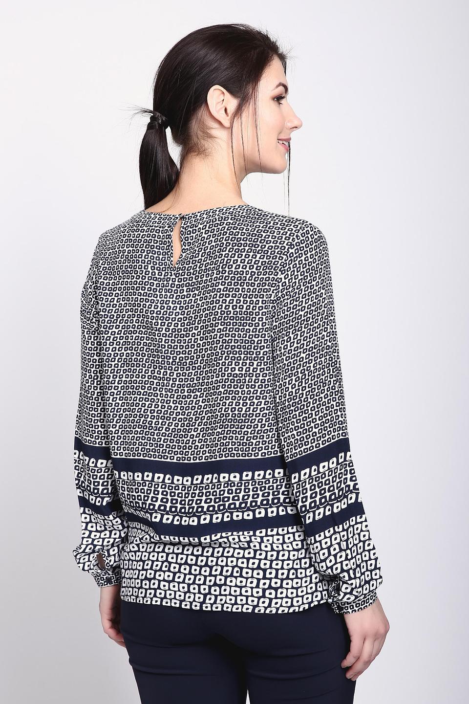 Блуза Lebek с геометрическим принтом