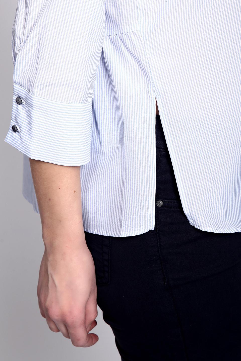 Блуза Via Appia в полоску голубую